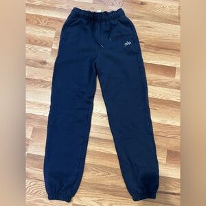 ALO Yoga accolade Navy Blue Joggers XS